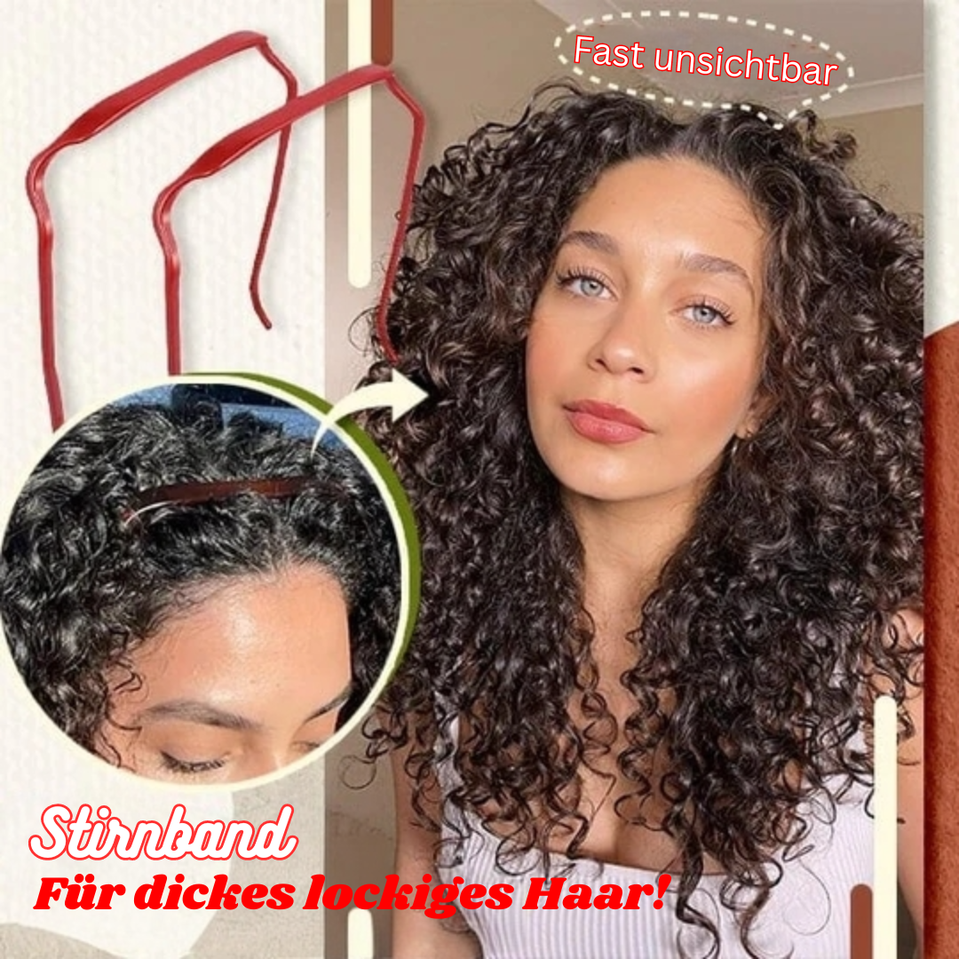 CurlsBand™ Unsichtbares Stirnband für lockiges Haar (1+1 GRATIS)