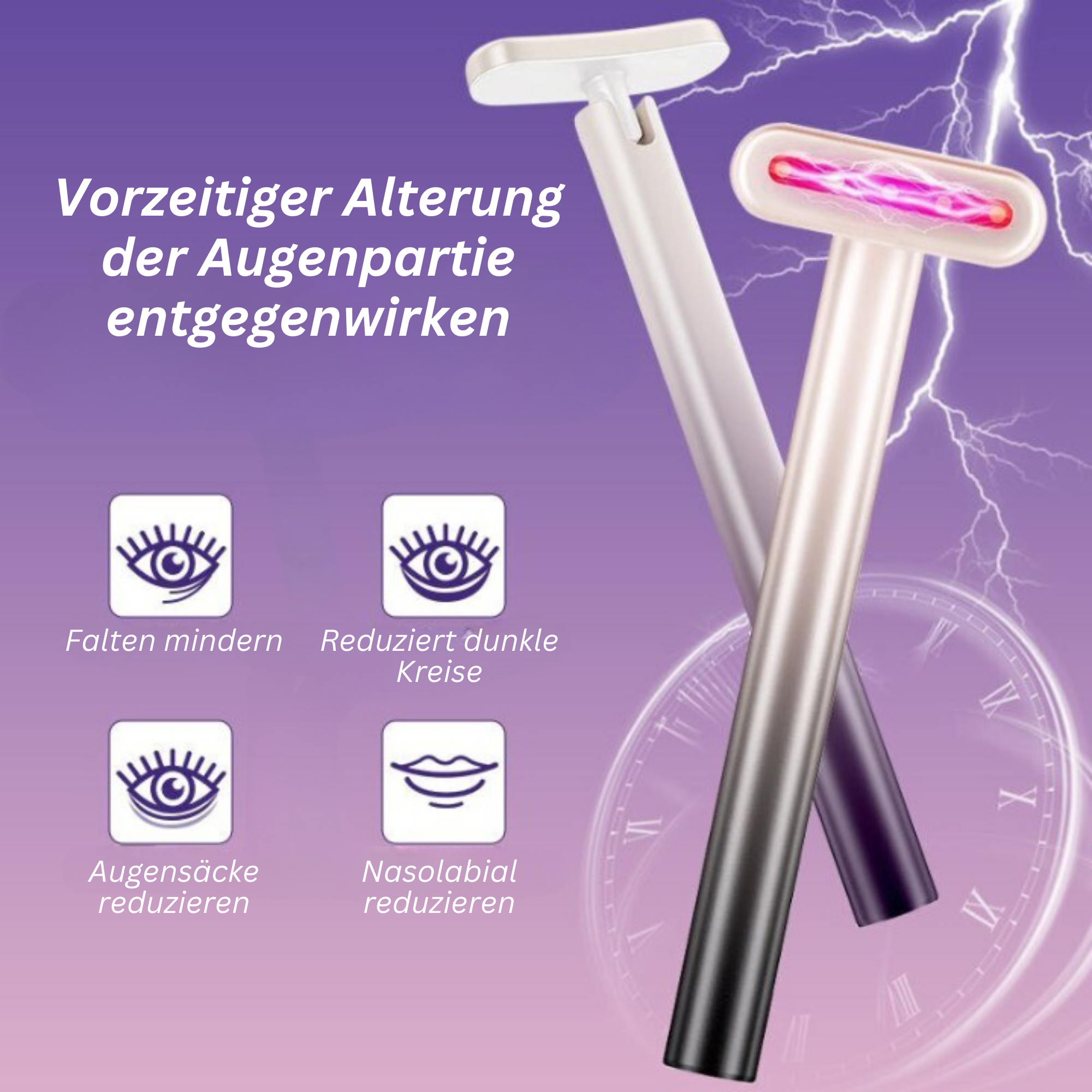 GlowWave™️ I Rotlichttherapie-Zauberstab