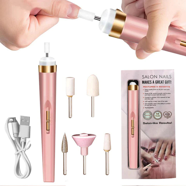 NailGroom™ Elektrisches Nagelbohrer-Set