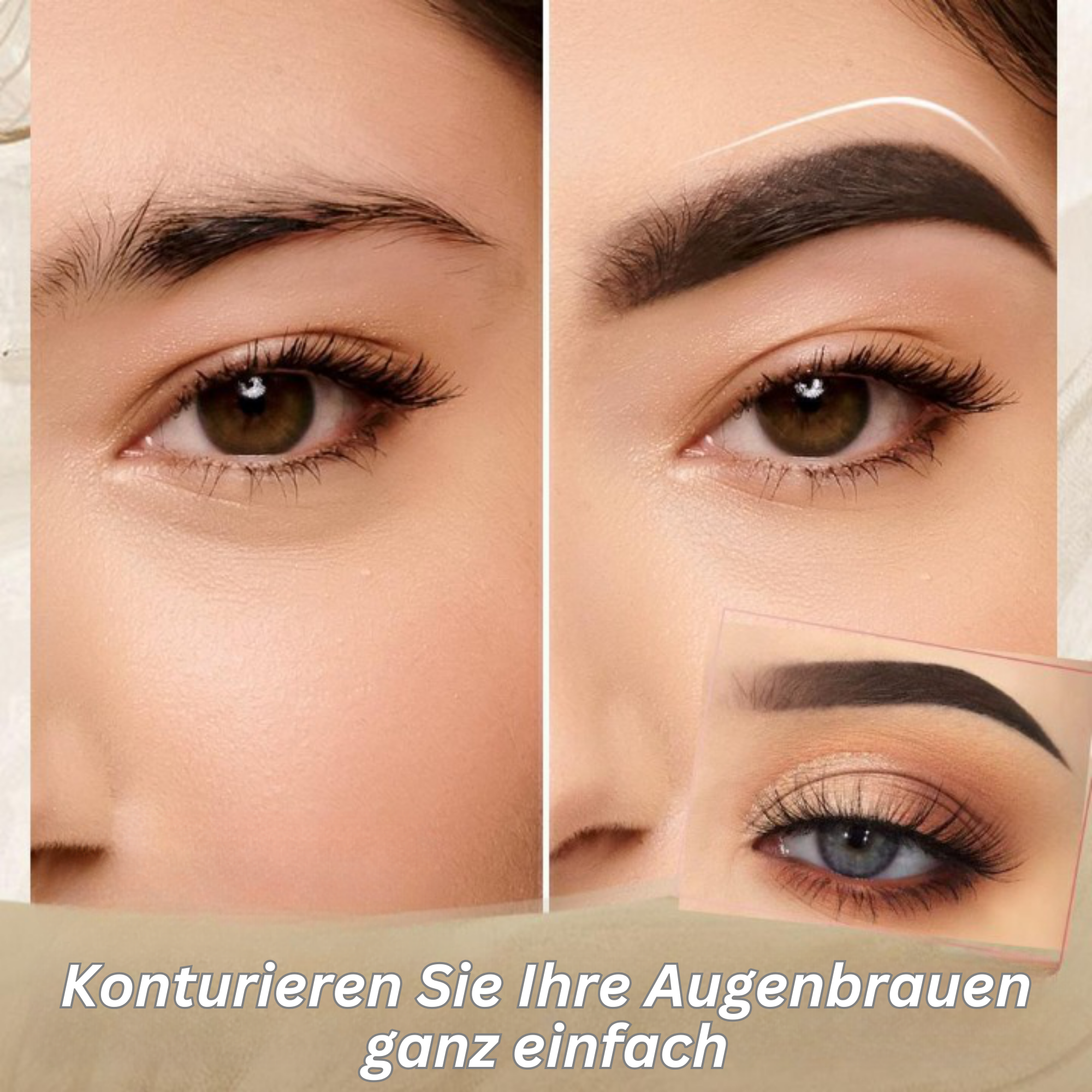 BrowNova™️ I 4 In 1 Wasserfester Augenbrauenstift