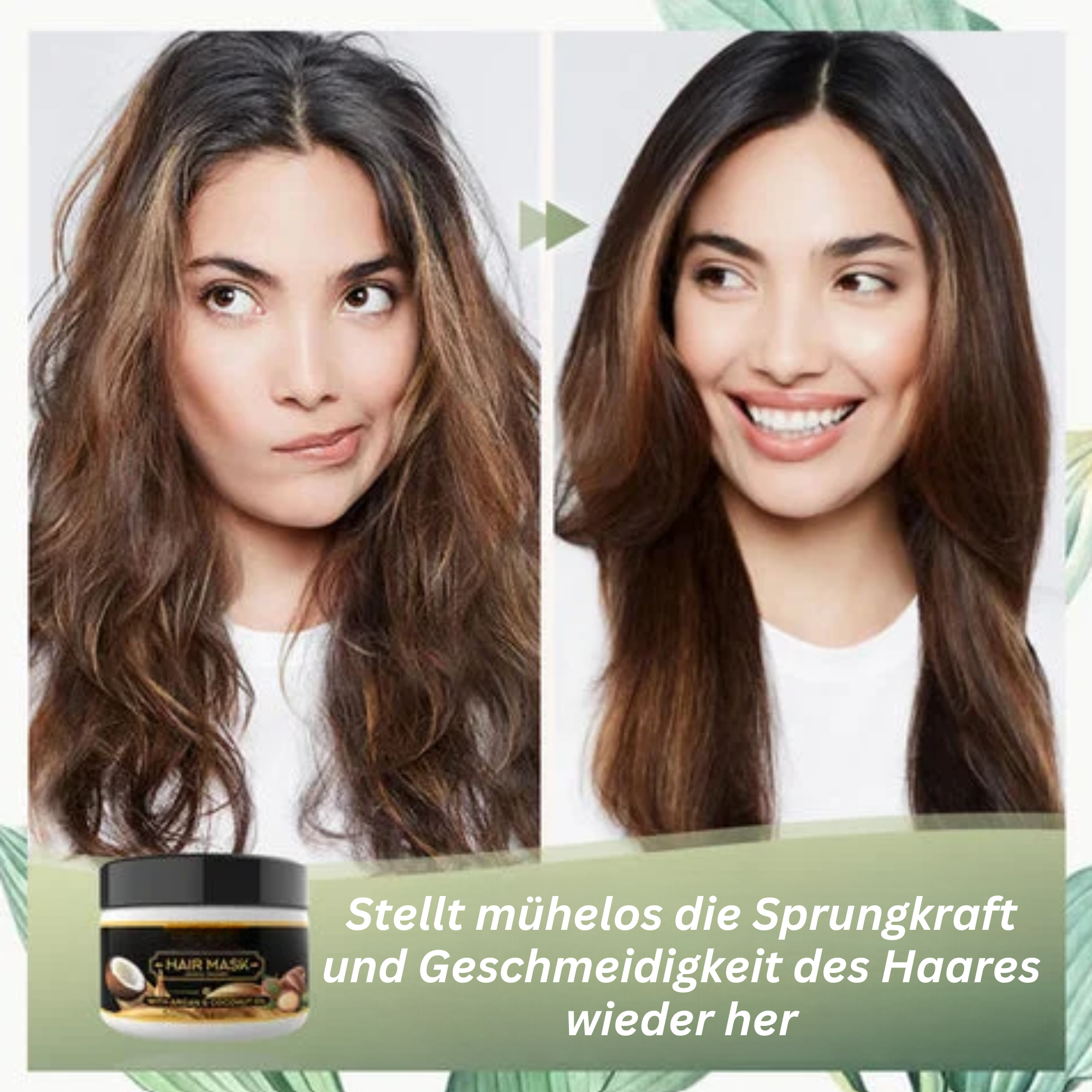 HaloHelp™️ I Keratin-Haar-Reparaturmaske (1+1 GRATIS)