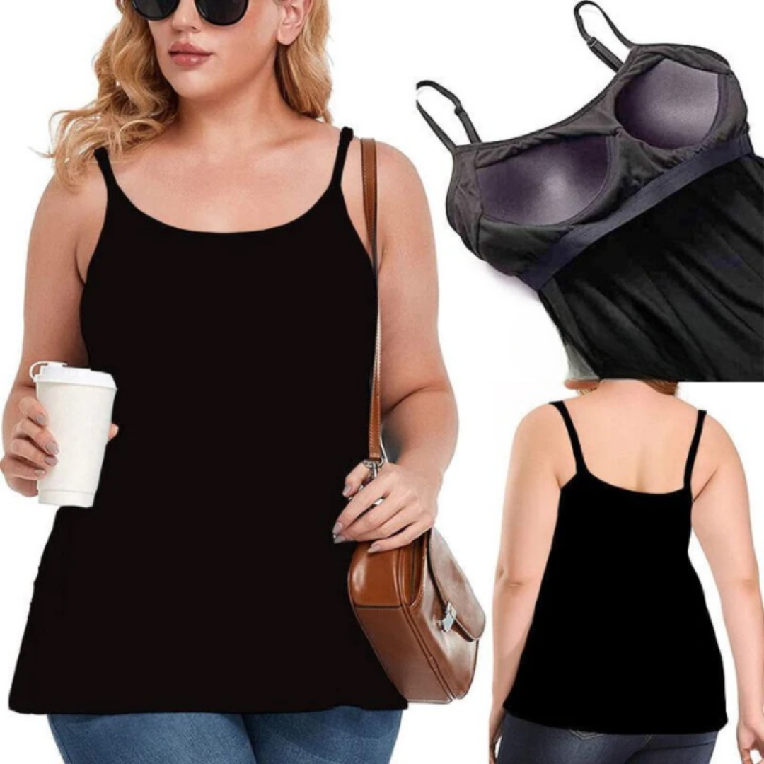 CamiLuxe™ Nahtloses Camisole mit integriertem BH