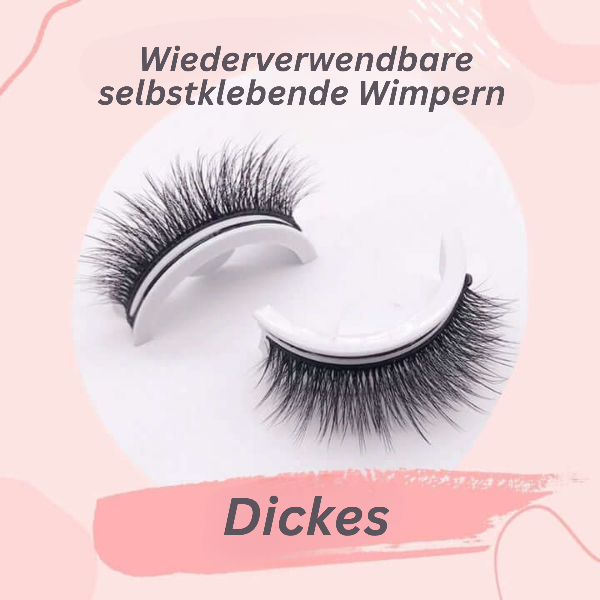 LureLash™️ I Wiederverwendbare selbstklebende Wimpern (1+1 GRATIS)