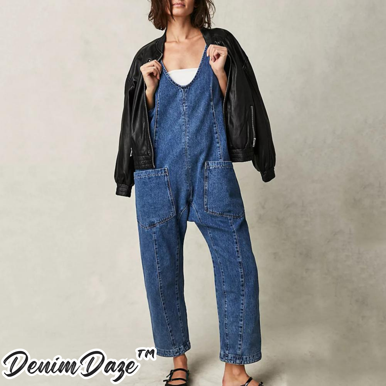 DenimDaze™ - Denim-Jumpsuit mit Taschen