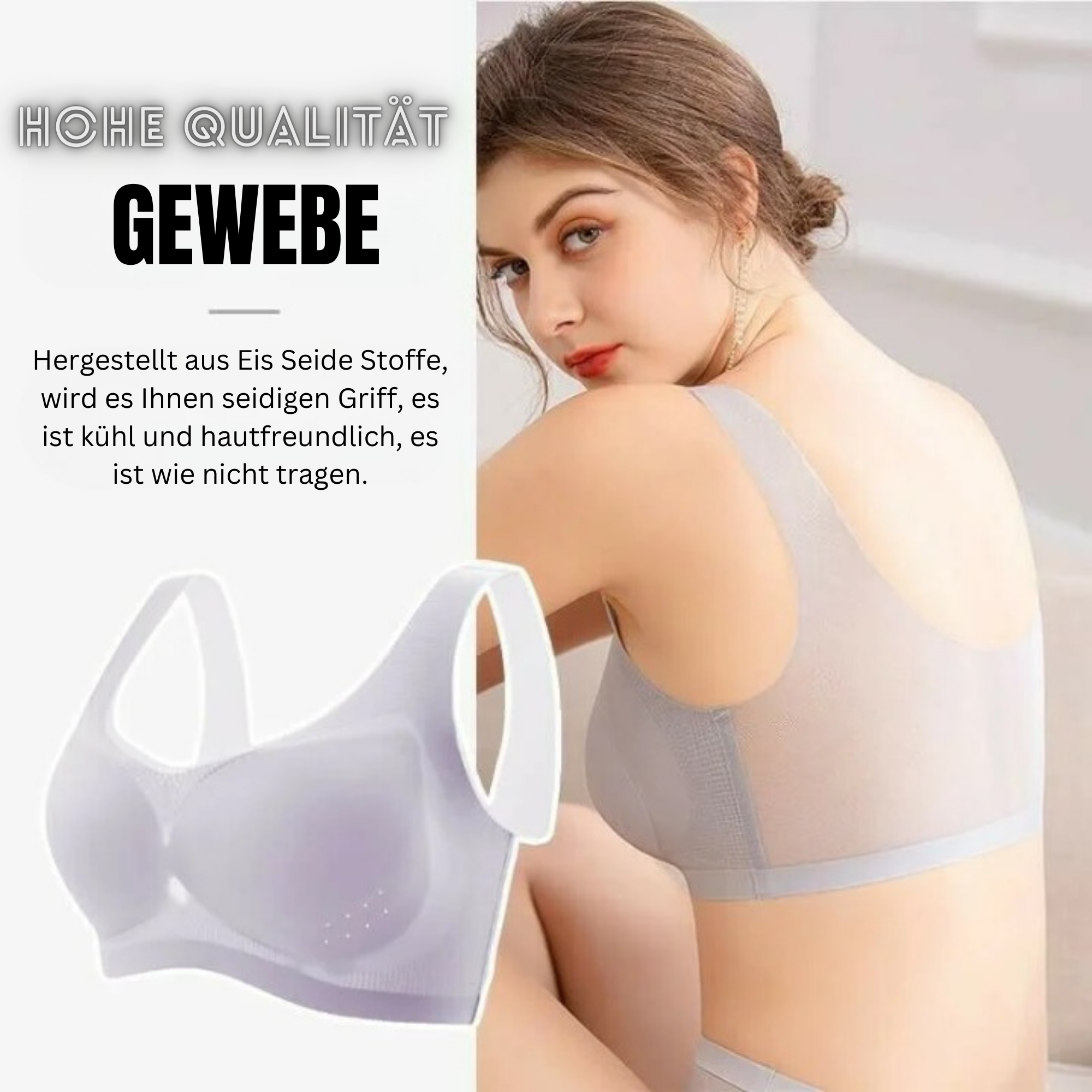 Silky Bra™️ Ultradünner BH aus Eisseide