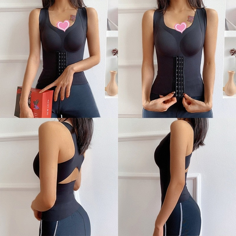 Slimset™️ I 3 in 1 Taille geknöpft BH Shapewear